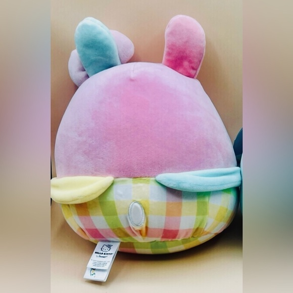 New HELLO KITTY And Friends Squishmallow Pastel Spring Easter Bunny 10” Plush - Picture 2 of 6
